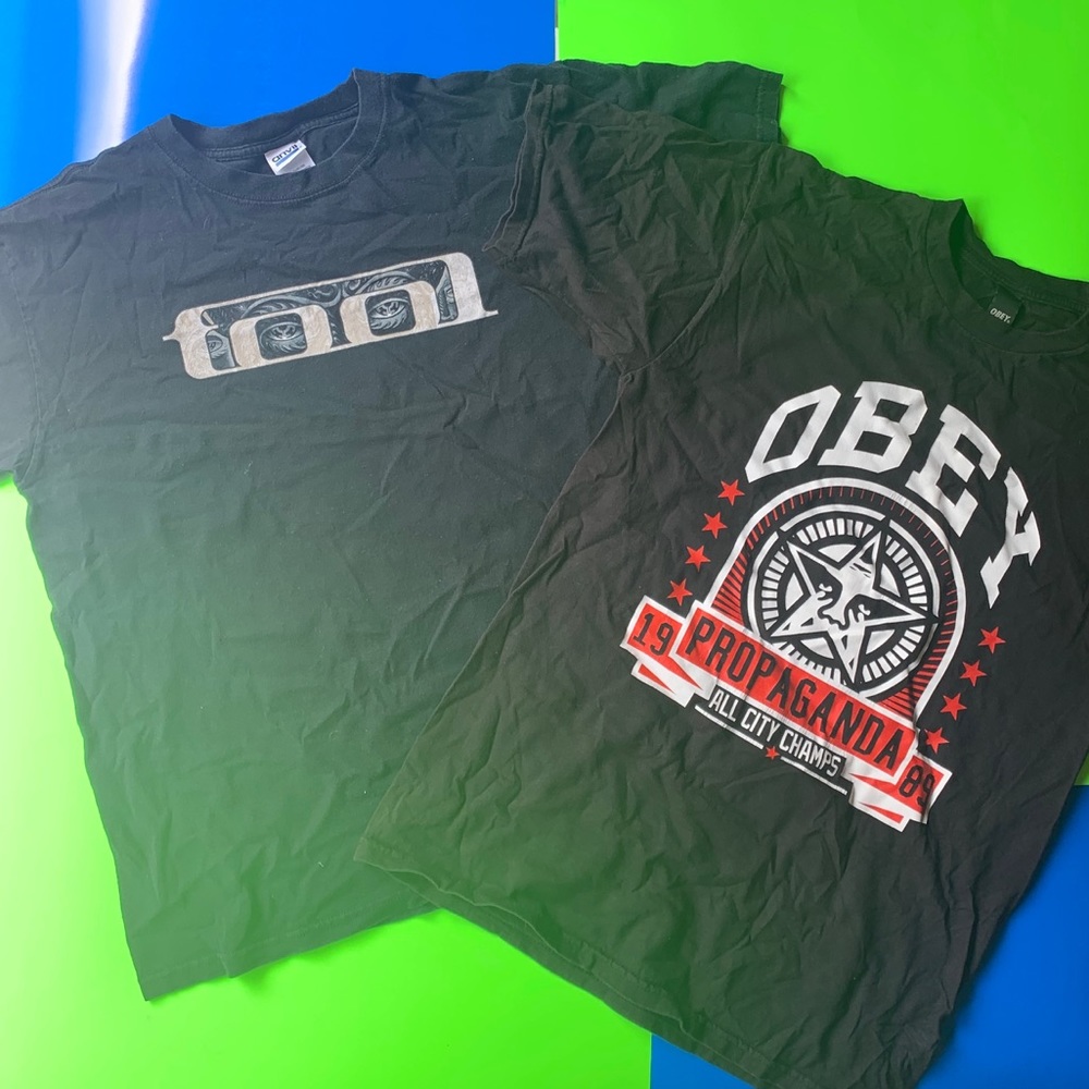 Tool and Obey Lot Band Shirt